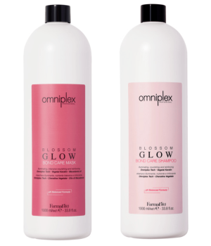 OMNIPLEX Blossom Glow KIT Šampón + Maska 1000 ml