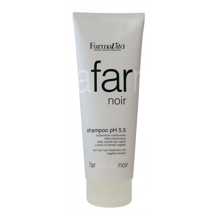 Farmavita Noir Shampoo - Špeciálny šampón pre pánov Ph 5.5